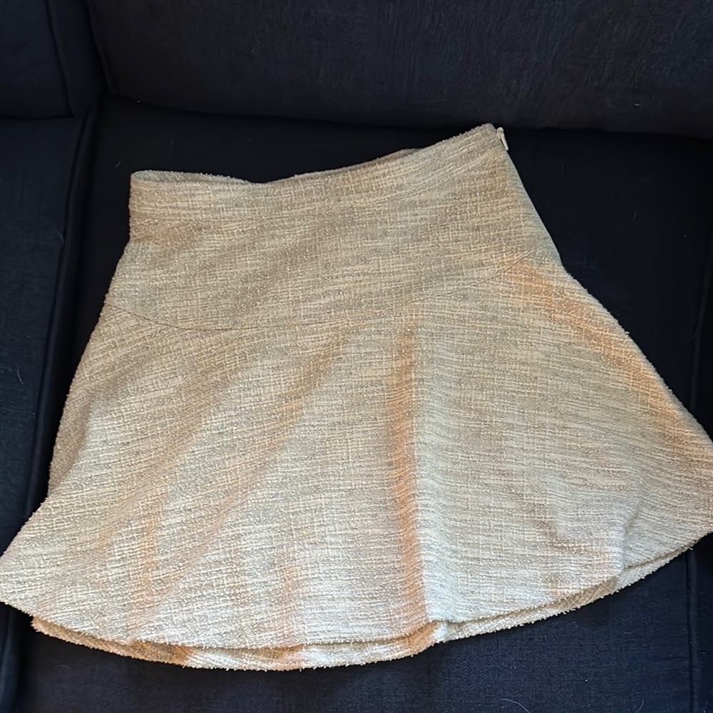 Crewcuts Cream A-Line Mini Skirt